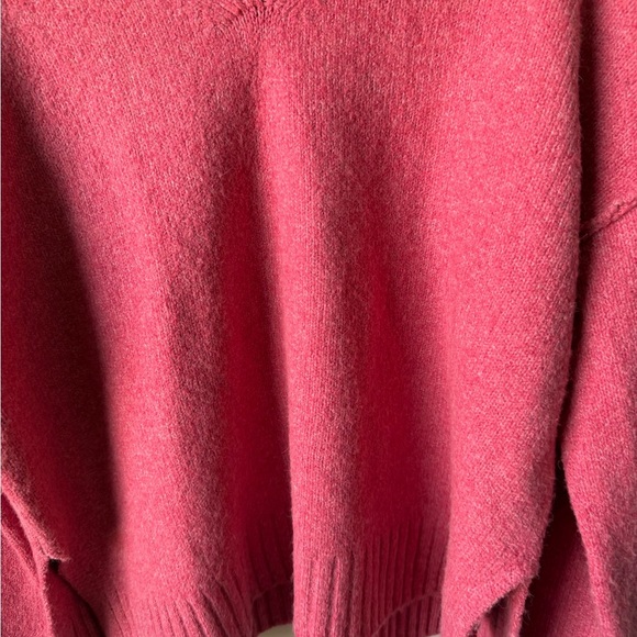 Abound V-Neck Sweater in Pink - Picture 2 of 5